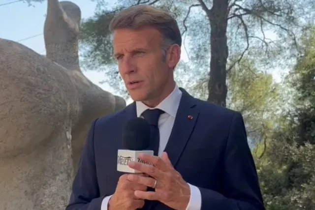 French President Emmanuel Macron Calls on YouTube to Finance Content and Warns of Growing Threat to Cultural Model (EXCLUSIVE)